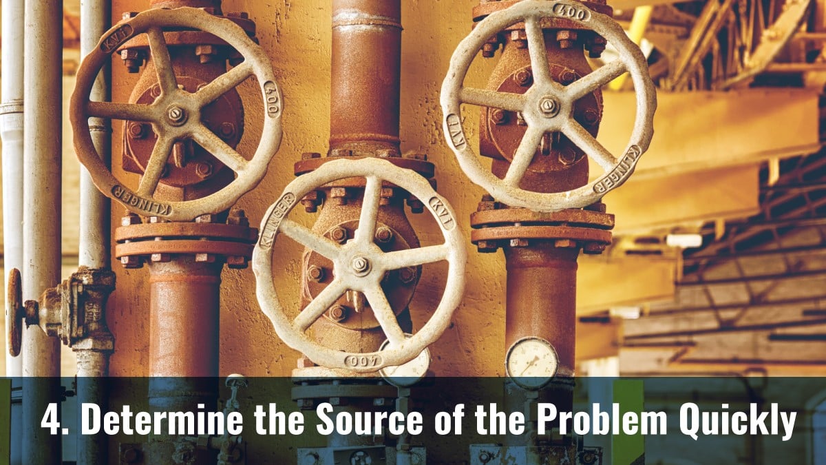Determine the Source of the Problem Quickly