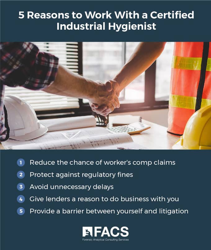 5 Reasons Why You Should Always Work With a Certified Industrial Hygienist